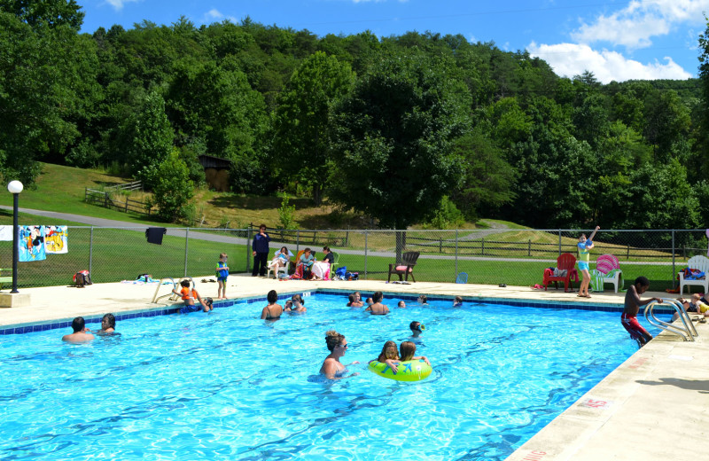 Pool at Cohutta Springs Conference Center.