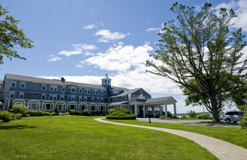 Exterior view of Black Point Inn.