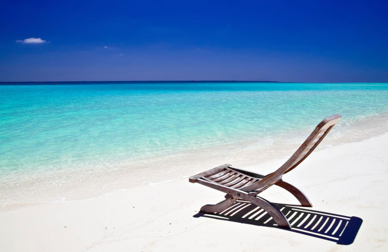 The beach at Hillcrest Guest House.