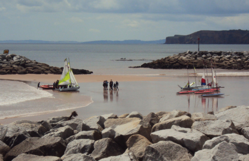 Beach at Hotel Riviera.