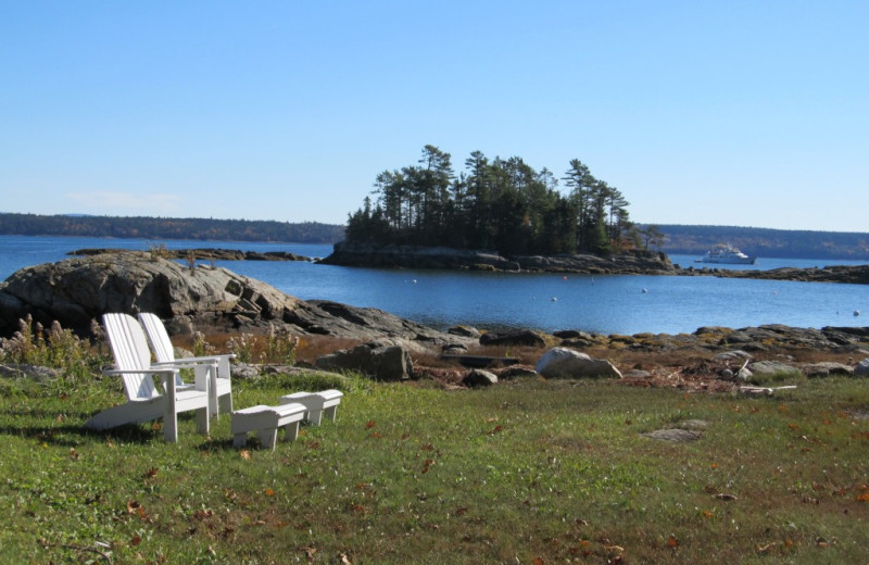 Rental beach view at Vacation Cottages.