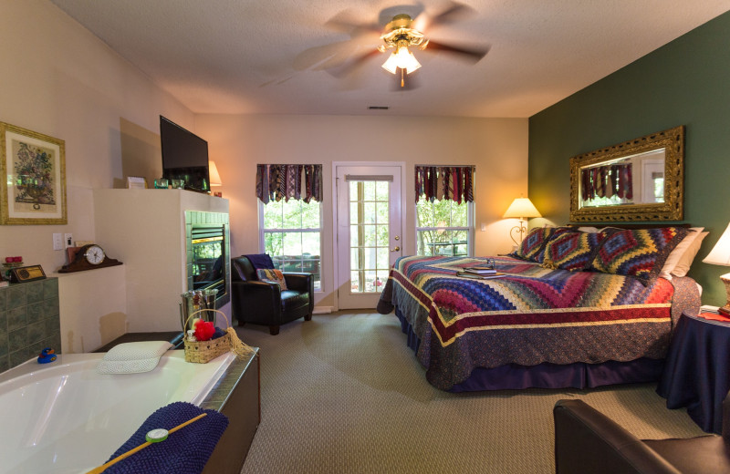 Guest room at The Inn at Harbour Ridge Bed and Breakfast.