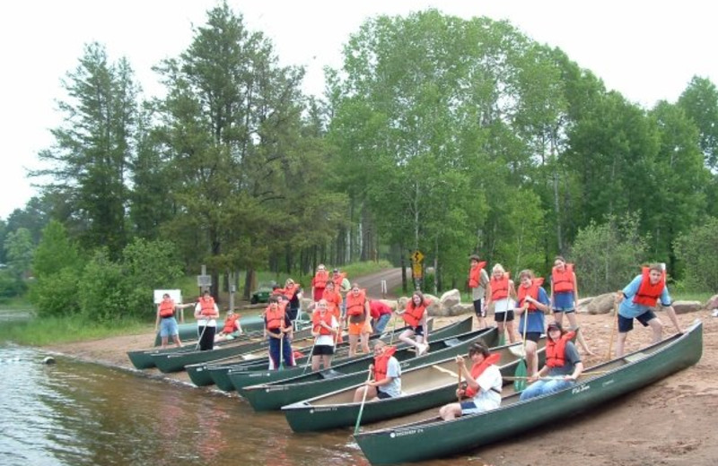 Canoeing at Heartwood Conference Center & Retreat.