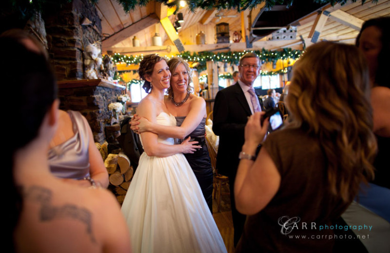 Wedding at Gunflint Lodge.