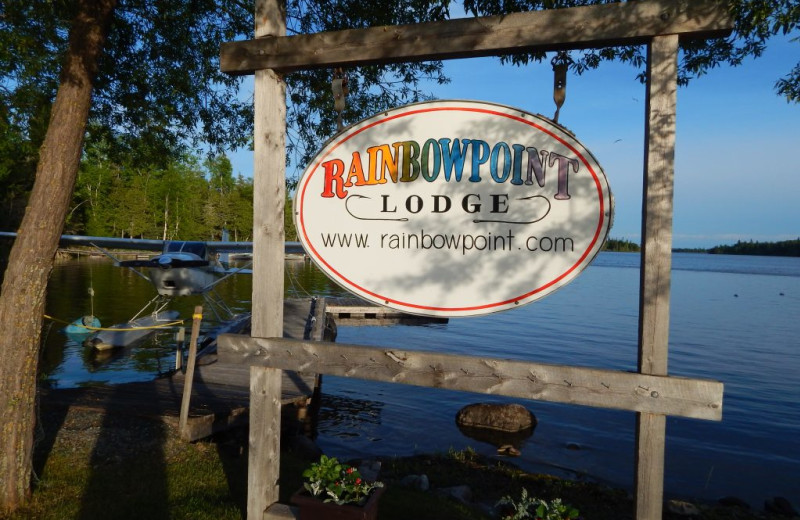 Dock at Rainbow Point Lodge.