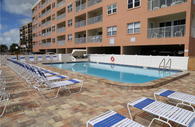 Pool at Beach Place Condominiums.