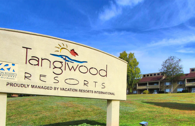 Exterior view of Tanglwood Resort.