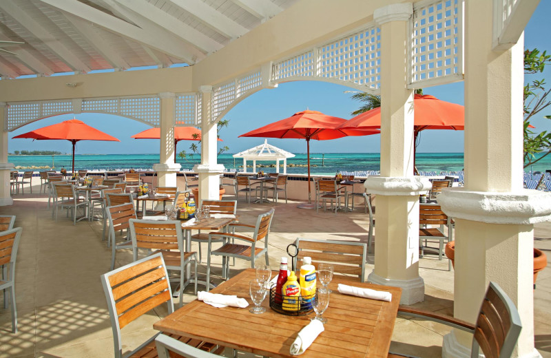 Patio at Sheraton Cable Beach Resort.