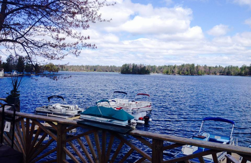 Lake view at Clear Lake Resort.