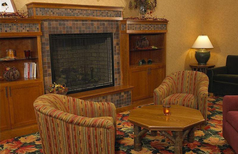 Lobby at Holiday Inn Minneapolis.