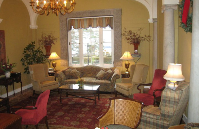 Interior view of Geneva on the Lake.