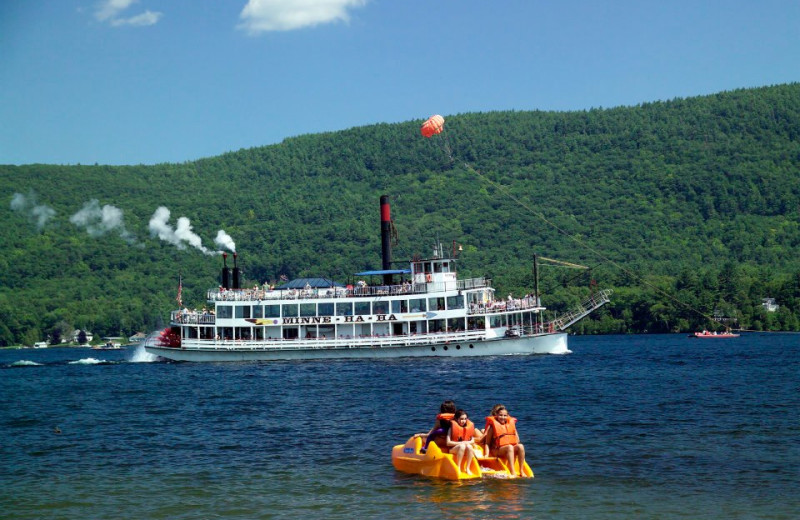 Lake activities at Marine Village Resort.