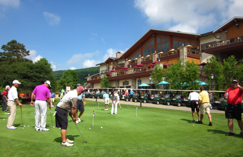 Golf at Holiday Valley Resort.