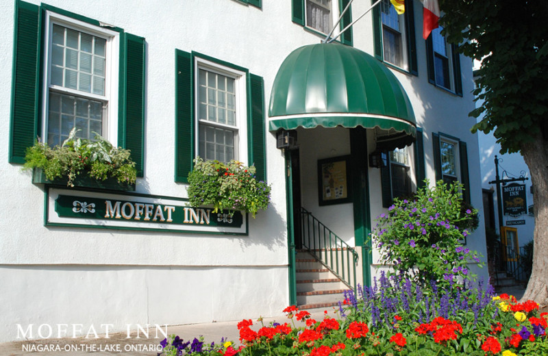 Exterior view of Moffat Inn.