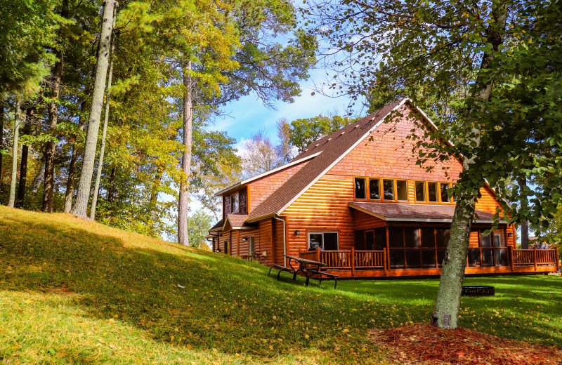 Villa exterior at Wilderness Resort Villas.