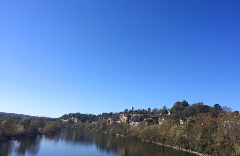 Scenic view at Lemley's Cedar Rock Inn.