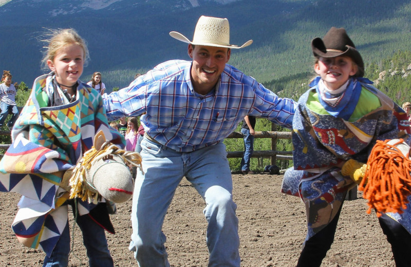 Ranch activities at Wind River Ranch.