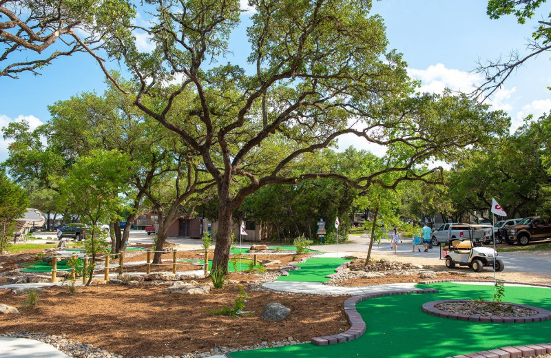 Golf course at Yogi Bear's Jellystone Park™ Camp-Resort Hill Country.