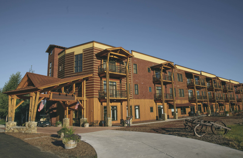 Exterior view of Teton Springs Lodge.