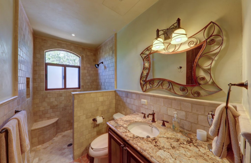 Bathroom at Casa Mar y Estrella.