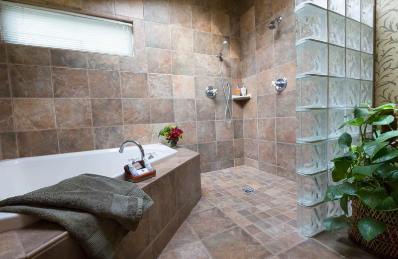 Guest bathroom at Country Willows B