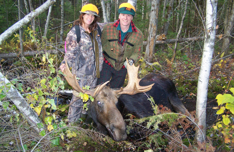 Bull moose hunting in Essex County, Wildlife Management Unit E-1, Vermont's Northeast Kingdom.