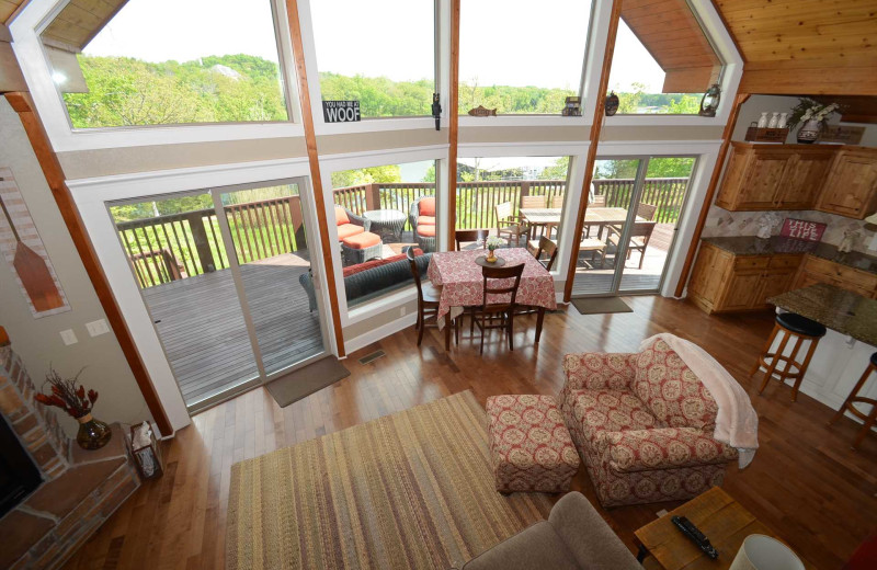 Rental interior at Branson Vacation Rentals.