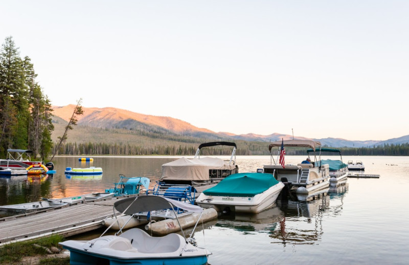 Dock at North Shore Lodge & Resort.