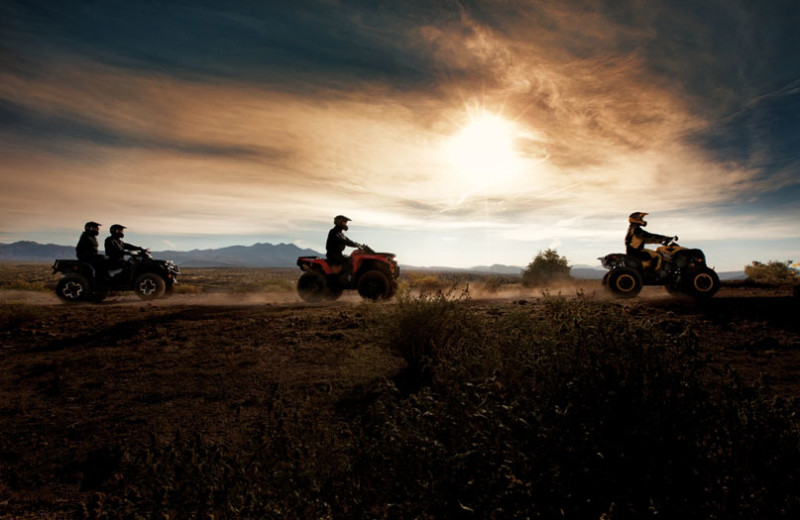 ATV at Grand Timber Lodge.