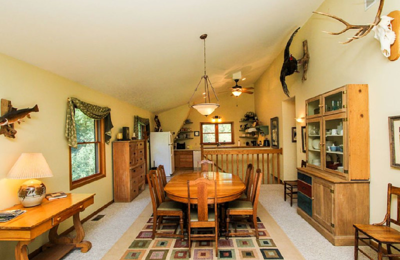 Interior view of Heavens Valley Lodge.