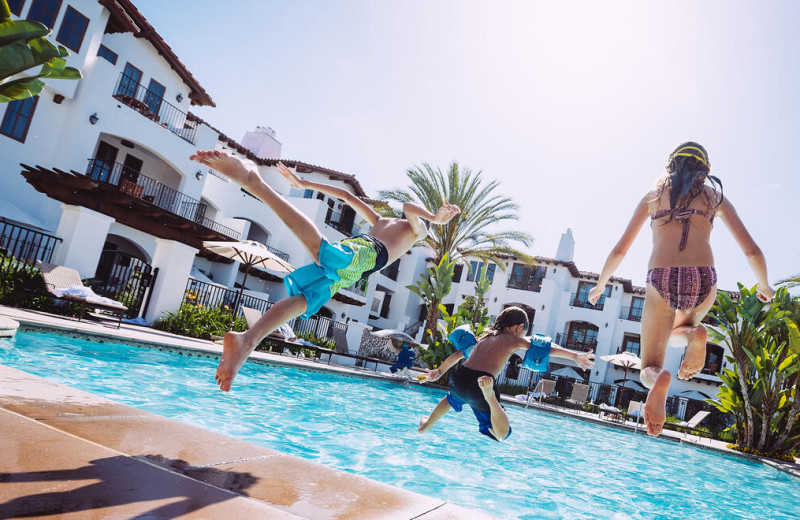 Outdoor pool at La Costa Resort 