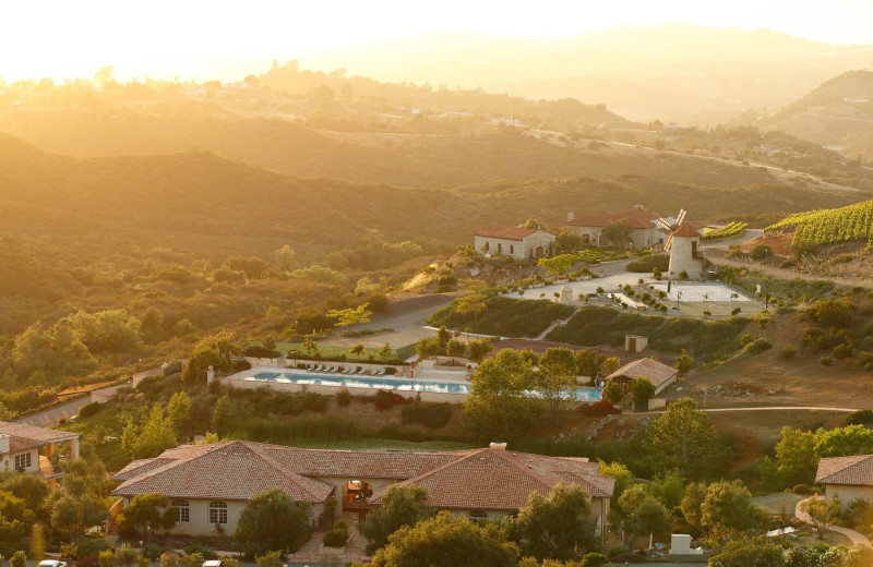 Exterior view of Cal-A-Vie Resort Spa.