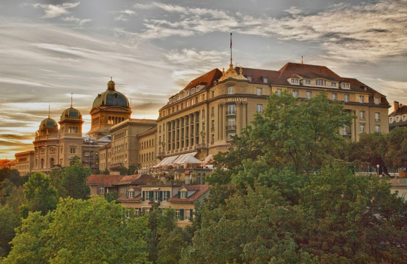 Exterior view of Hotel Bellevue Palace.