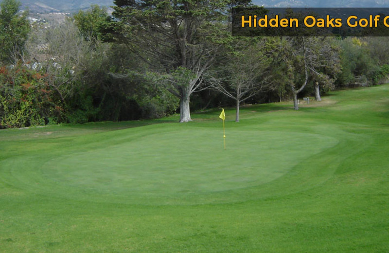 Golf course at The Eagle Inn.