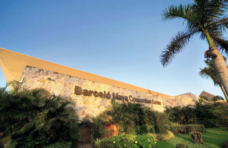 Convention Center Entrance at Barceló Maya Tropical