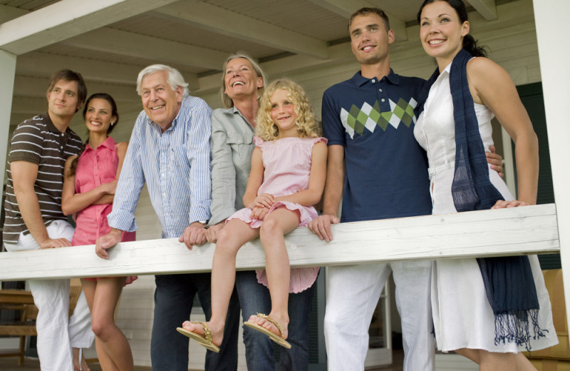 Family at The Cornell Inn Lenox.