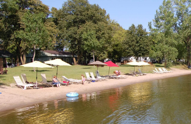 Beach at Canary Beach Resort.