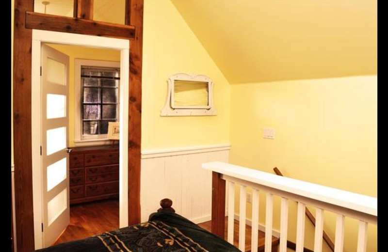 Bedroom at Sutton Cottage.