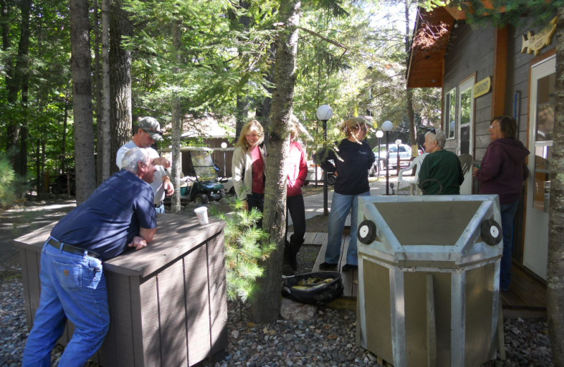 Family gatherings at White Birch Village Resort.