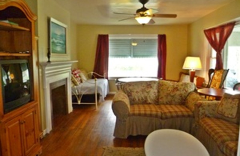 Cottage Interior at Lakeview Cottages