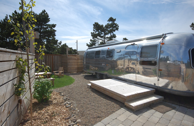 Exterior view at Airstreams at Haystack Village.