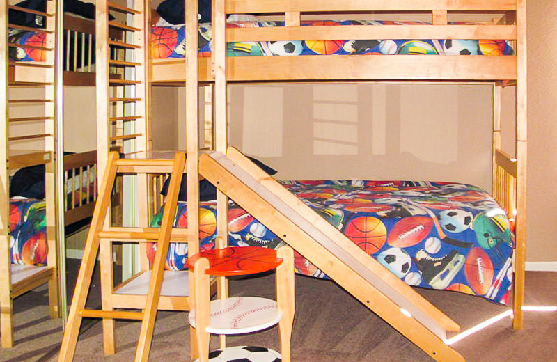 Rental bunk beds at All Seasons Accommodations, Inc.