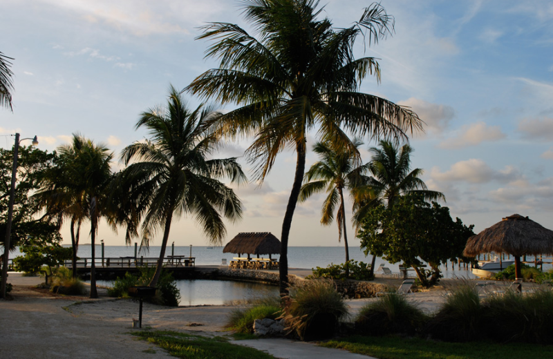 Beach view at Coral Bay Resort.