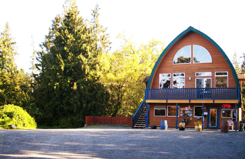 Exterior view of Salt Spring Spa Resort.