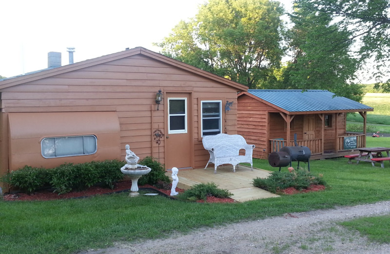 Exterior view of Silver Sage Guest Ranch Camping.