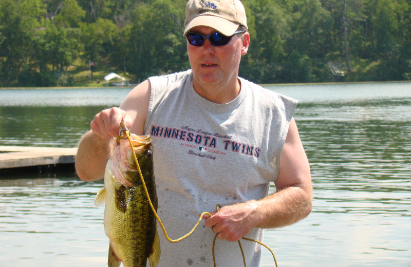 Fishing at Shady Hollow Resort and Campground.