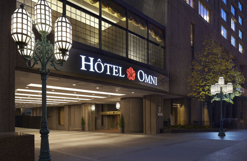 Exterior view of Hotel Omni Mont-Royal.