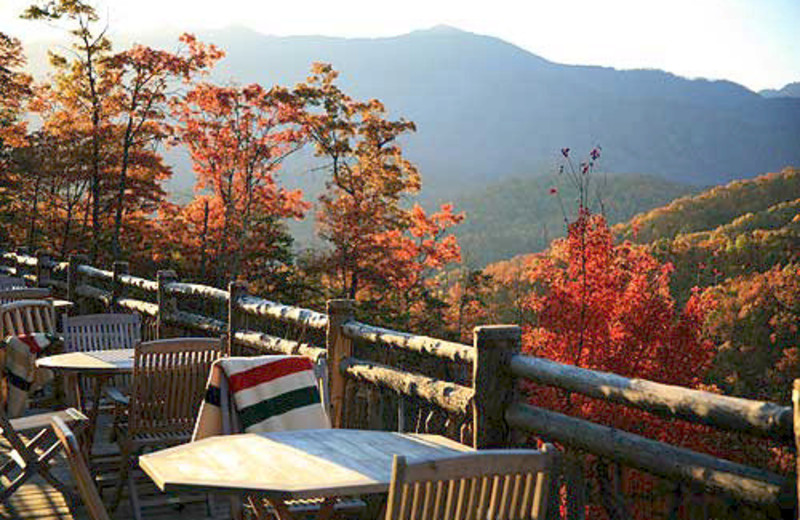 Patio at The Lodge at Buckberry Creek