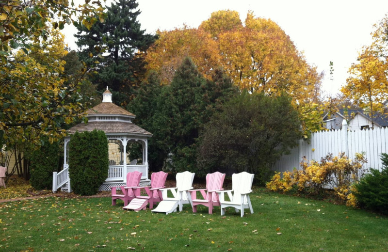 Grounds at White Lace Inn.