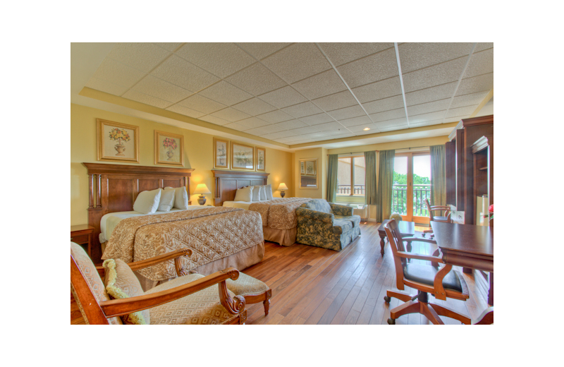 Guest room at Ocean Inn & Suites.